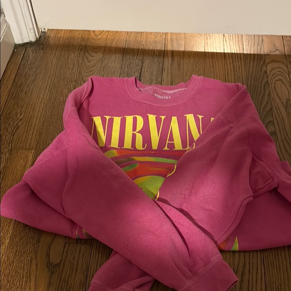 Pink Nirvana Sweatshirt